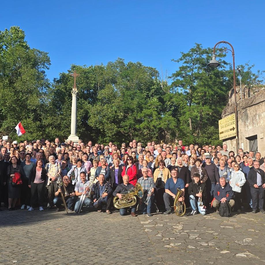 Gruppenfoto in San Sebastiano